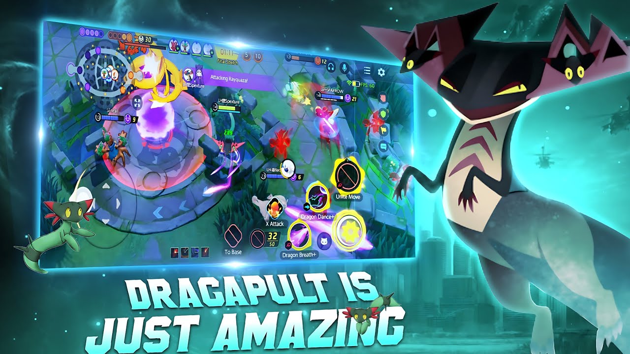 Dragapult Is Just Amazing 🎡 | Spexture Pokemon Unite Master Rank Gameplay  -  Hindi ✨