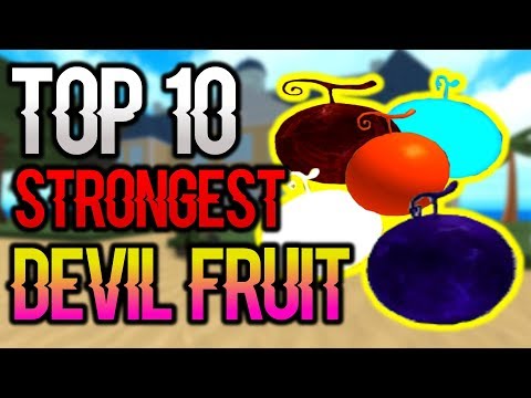 Top 10 Strongest Devil Fruits In One Piece Millenium Roblox