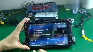 Joying quad core android head unit car stereo radio audio for VW DIY internal structure