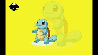 tutorial tracing gambar pokemon karakter kura kura air  dengan inkscape screenshot 2