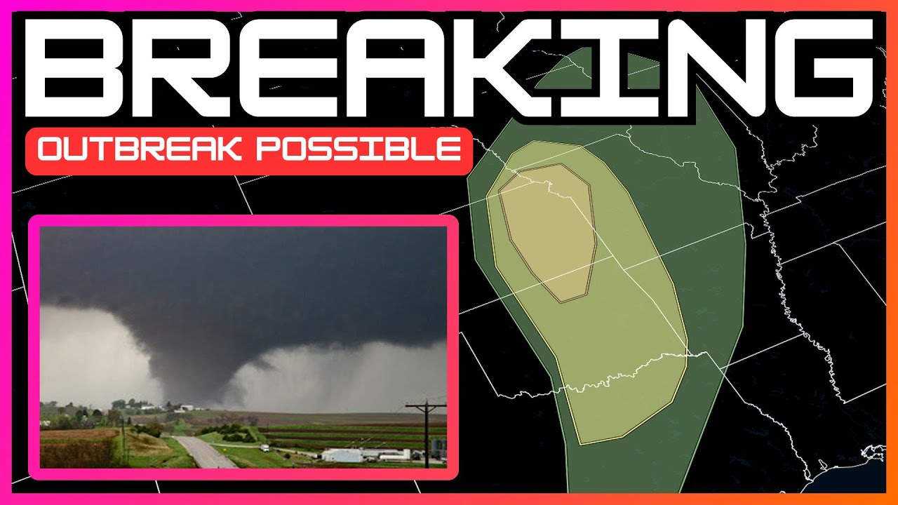 🔴BREAKING: Severe Weather OUTBREAK Possible Tomorrow! - YouTube