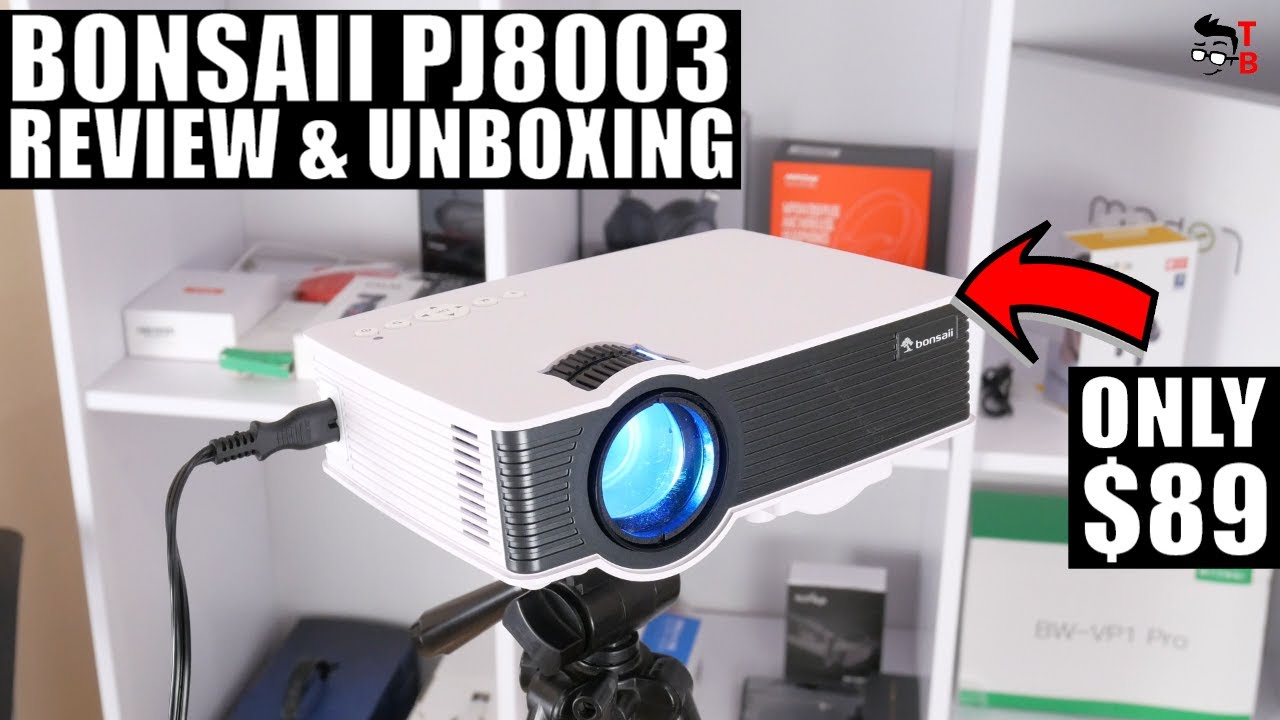 Bonsaii PJ8003 REVIEW: What's Wrong With $89 Projector?