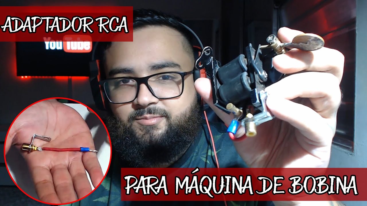 Como fazer Adaptador RCA para Máquina de Bobina