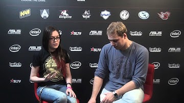 Interview with Na`Vi manager Razzoc @ Starladder Season IX LAN Finals (with ENG subs)