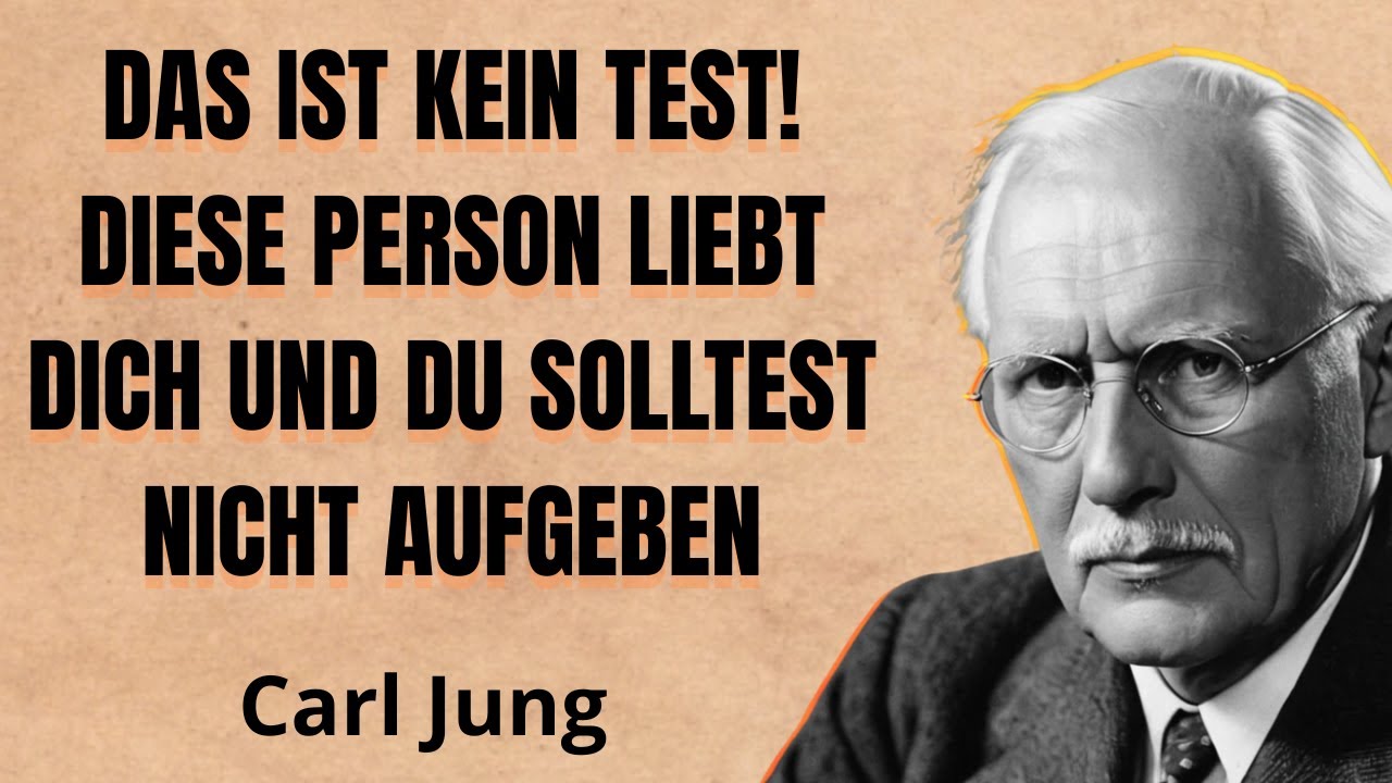 Zwillingsflamme: Diese Person liebt dich. GIB NICHT AUF! | Carl Jung