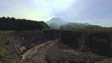 Mount Merapi Time-lapse