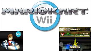 Mario Kart Wii Single Player Grand Prix Banana Cup 150cc Mii Outfit A Standard Kart M
