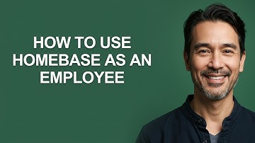 How to Use Homebase as an Employee - KevinHowTo