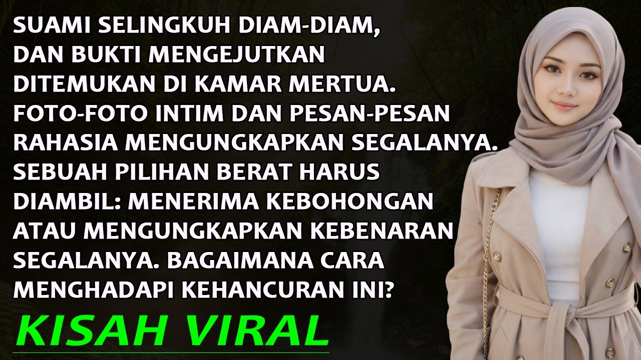 SUAMI SELINGKUH DIAM-DIAM.! Istri Temukan Bukti Mengejutkan di Kamar Mertua, Dan Ternyata…