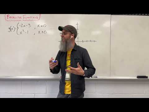 Algebra: Graphing Piecewise Linear and Quadratic Functions