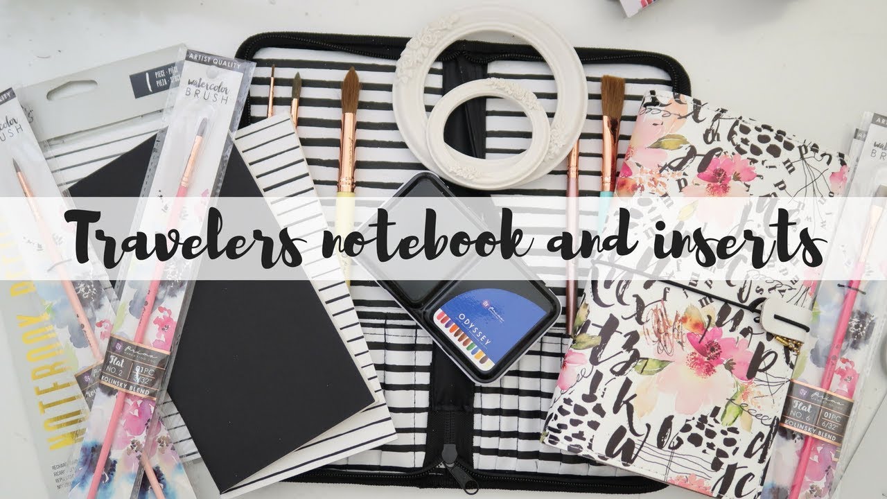 Prima Marketing Traveler's journal haul YouTube