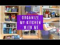 ORGANIZE MY SMALL KITCHEN WITH ME |  CLEANING MOTIVATION 2020 | MILITARY HOUSING | VILSECK GERMANY