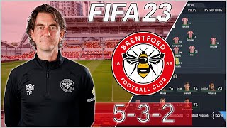 Recreating Thomas Frank's Brentford 5-3-2 Formation | FIFA 23