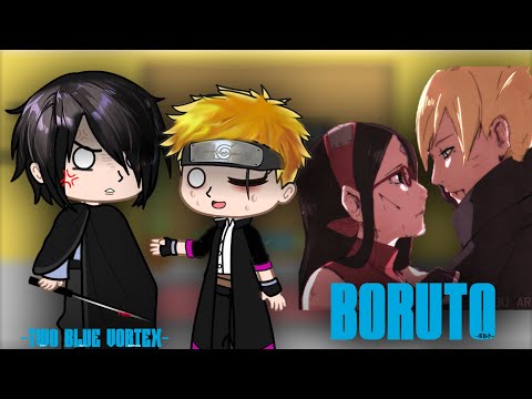 BORUSARA Parents react to them |BORUTO||NARUTO||Gacha club|