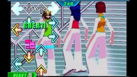 DDR Max (PS2) -- Look to the Sky - Heavy Mode