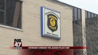 Jackson Police Chief retires, city holds ceremony