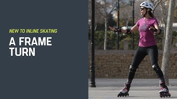 New to Inline Skating: A frame turn