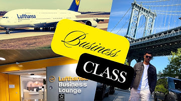 Business Class LUFTHANSA New York to Munich 