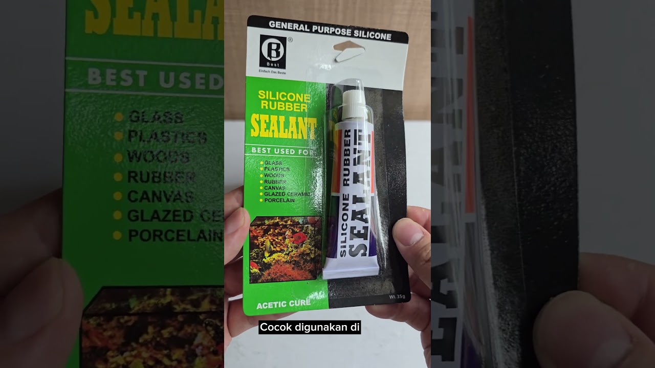 Best Silicone Rubber Sealant Bening Acetic Cure 35g 