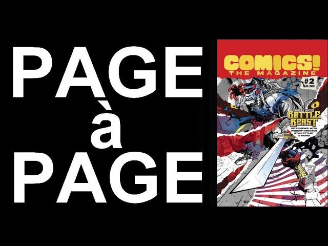 Page à page : Comics - The Magazine #1 - YouTube