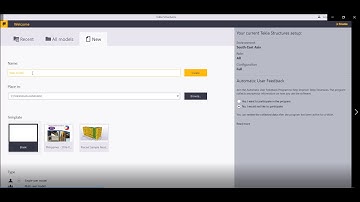 Giới thiệu giao diện làm việc của phần mềm Tekla Structures