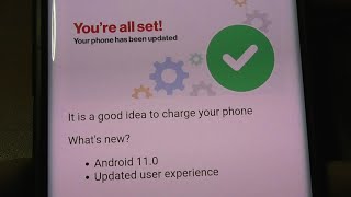 Samsung Galaxy 10+ Install SYSTEM UPDATE 23 ANDROID 11 January 1 2021 Verizon