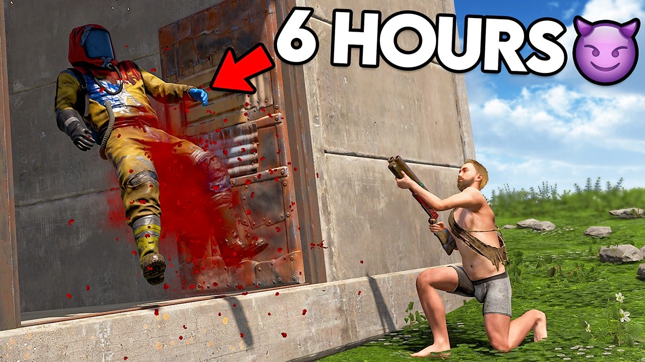 Doorcamping Rust Players Until They Rage Quit...