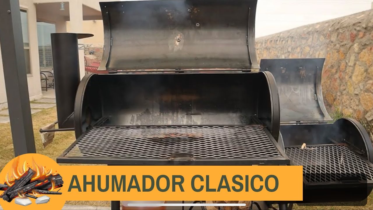 Ahumador Clasico I Old Country BBQ Pits Pecos l Primeras Impresiones