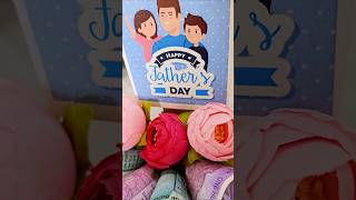 Father's day Gift DIY Money Bouquet 🎁 | Cash Hamper #shorts #youtubeshorts #viral #fathersday