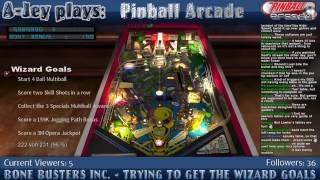 Pinball Arcade - Bone Busters Inc.: Start 4 Ball Multiball (Wizard Goal) screenshot 3