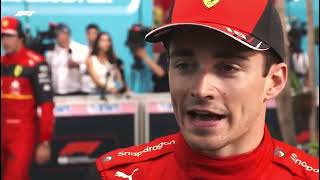 Details 2022 Charles Leclerc Post Qualifying Interview Miami GP Guide