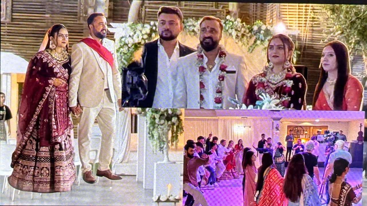 इसराइल में पहली बार हिंदू रीत-रिवाज से विवाह 👩‍❤️‍👨💍// gujrati couple // Garba // mainyaro