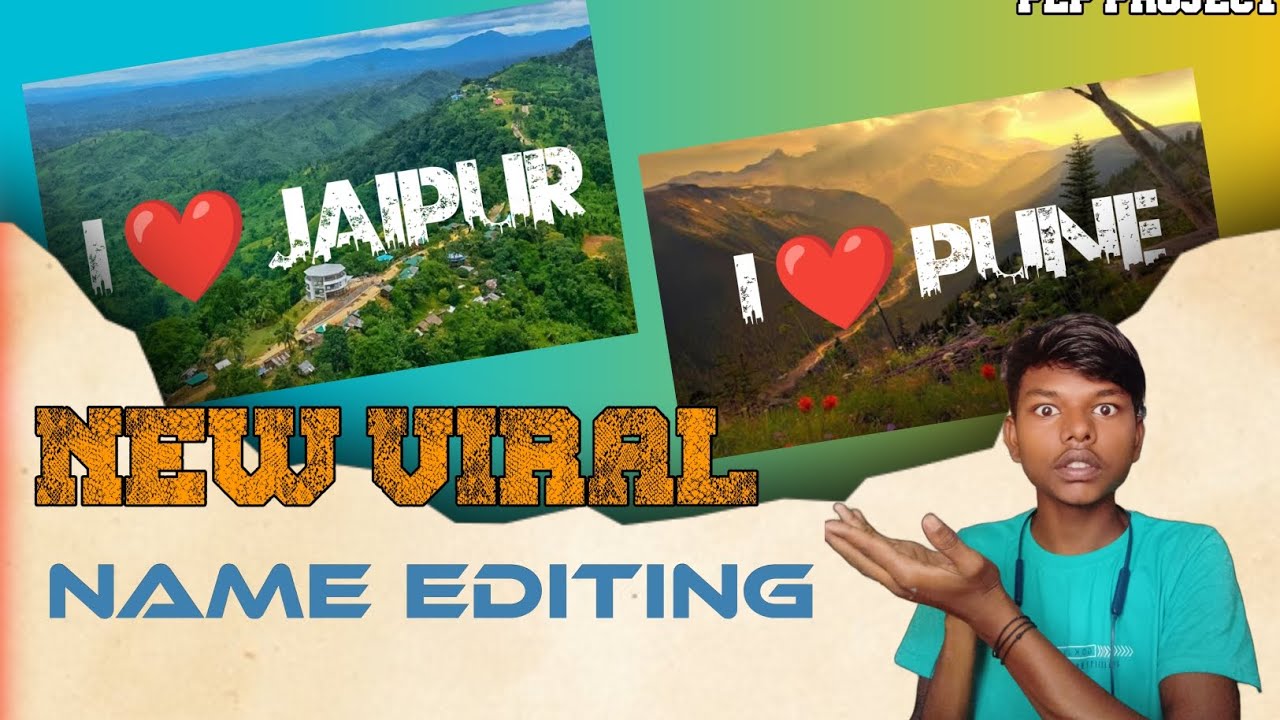 Facebook Viral Urban Jungle Font Editing 🔥 Facebook Trending Photo Editing 