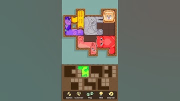 Puzzle Cats Part 11 - Gameplay Walkthrough (iOS & Android) #shorts #games #funny #sodlaye