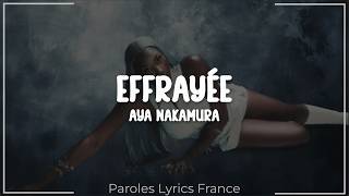 Aya Nakamura - Effrayée (Paroles/Lyrics)