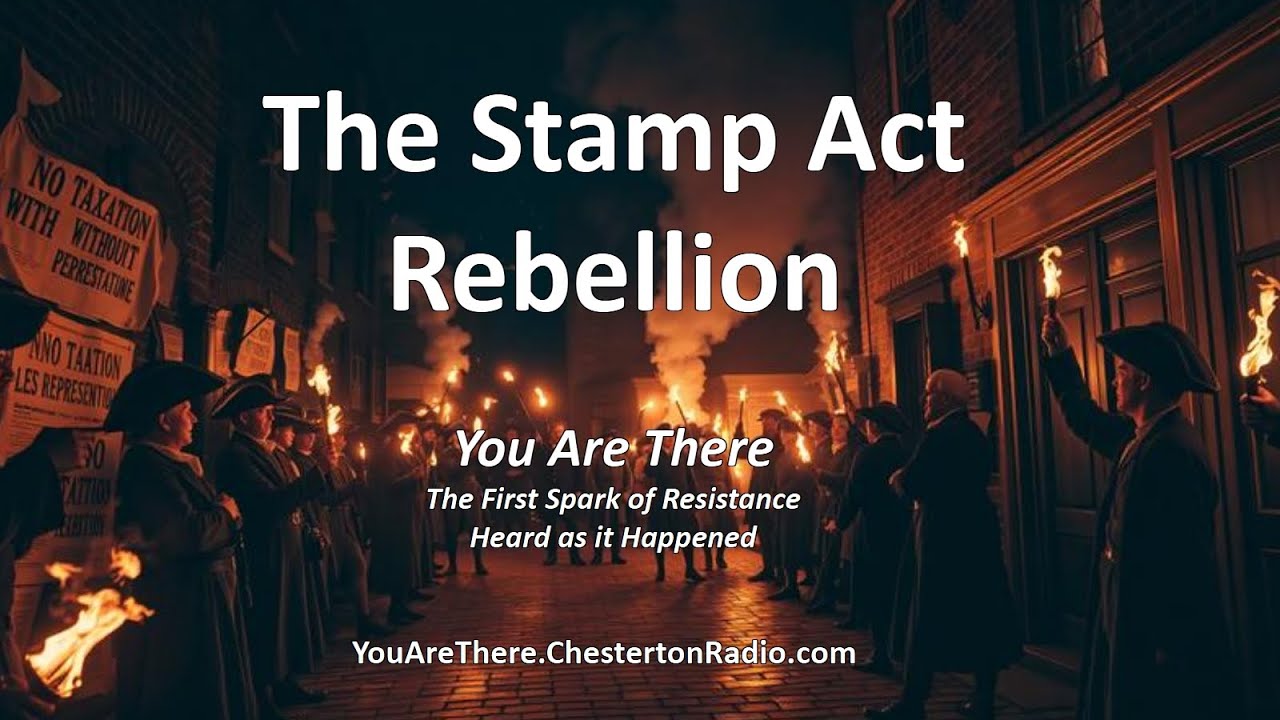 🎙️ Вы там — Восстание против Закона о гербовом сборе (1765)