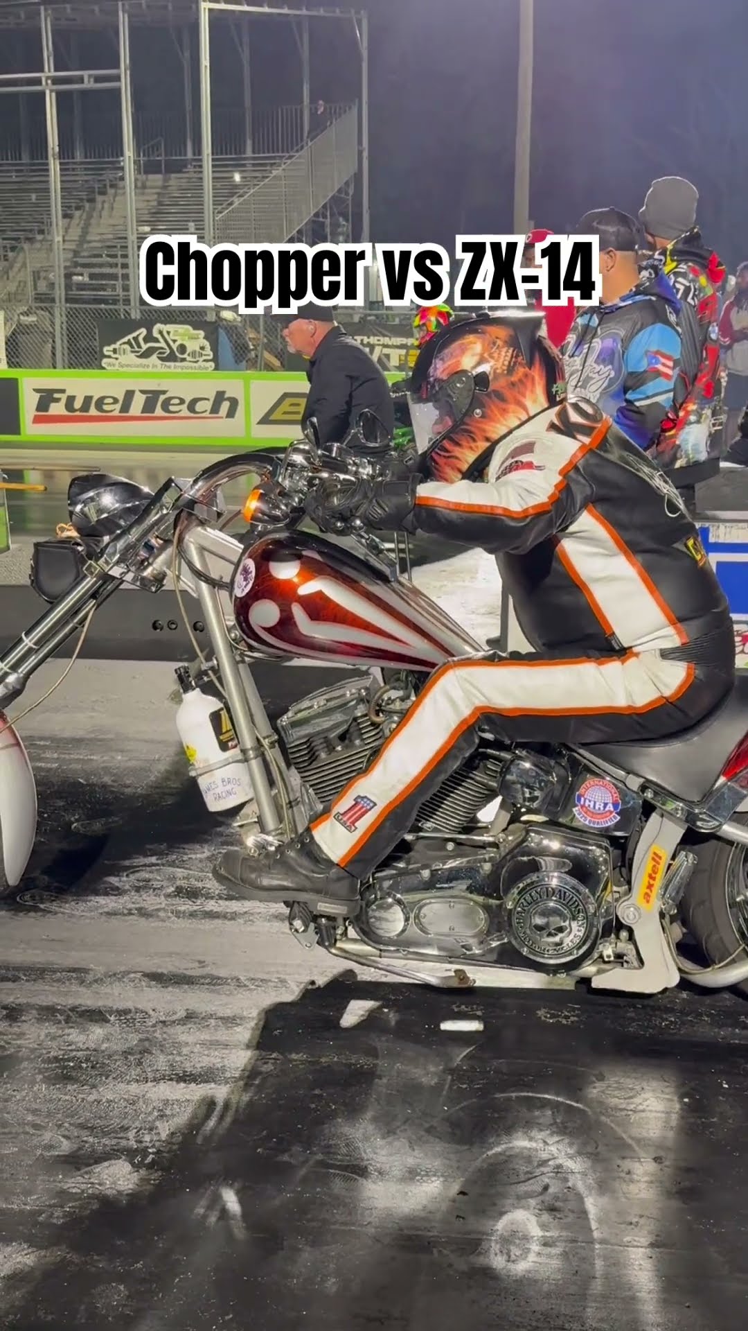 Chopper Challenges Kawasaki ZX-14! - YouTube