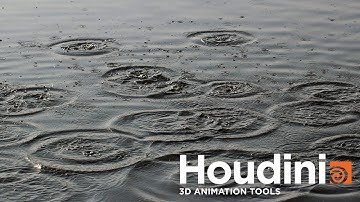 Houdini 20 - Ripple Solver #houdinitutorial #houdinifx