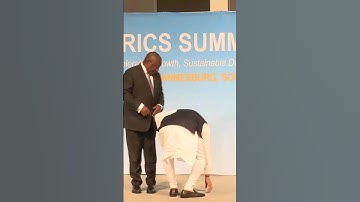 RESPECT for the National Flag 🫡 | PM Modi picks up the Tricolour during BRICS Summit 🇮🇳