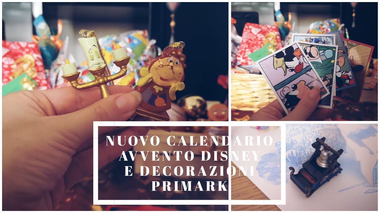 NUOVO CALENDARIO DISNEY e DECORAZIONI PRIMARK