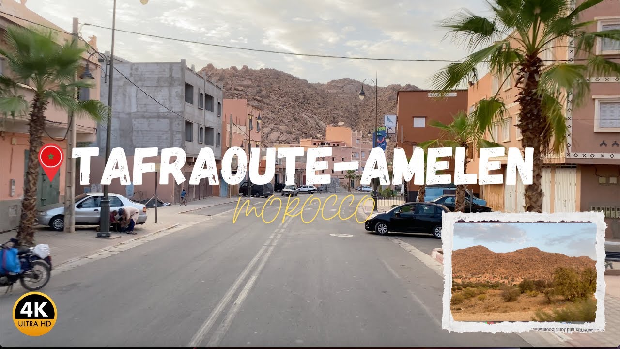 ⛰️Tafraoute-Amalen 🇲🇦طريق بين أملن و تافراوت ⛰️✨جبال أطلس الصغير 🌞 #marocaine