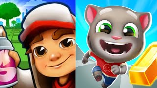 SubwaySurfers mumbai 🆚 Tom gold run map comparison 🥵 