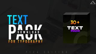 30   Font Pack For Typography | | Font Pack | | Download Now | | Design Elements | | Trinay Dsn