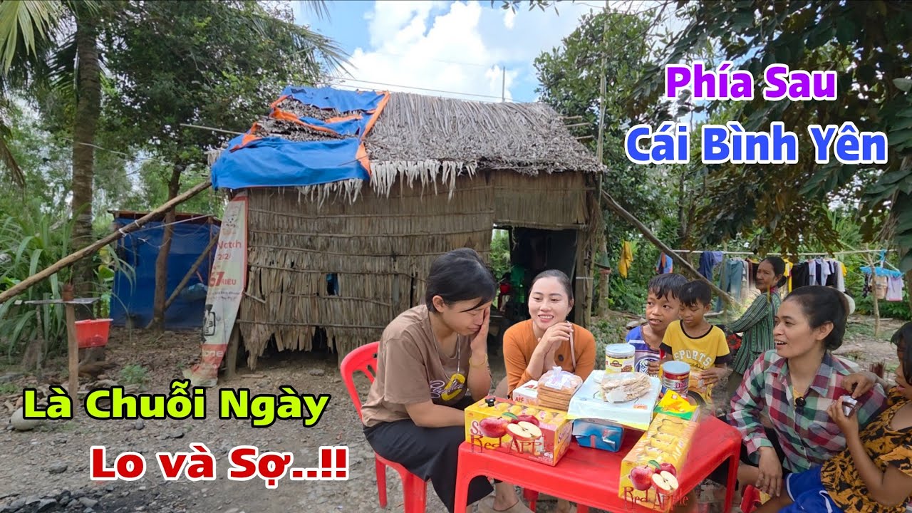 KHÔNG THỂ CẦM LÒNG KHI TÂM SỰ CÙNG CÁC CON CỦA CHỊ LOAN TRONG CĂN NHÀ SẮP SẬP I Trang Miền Tây 