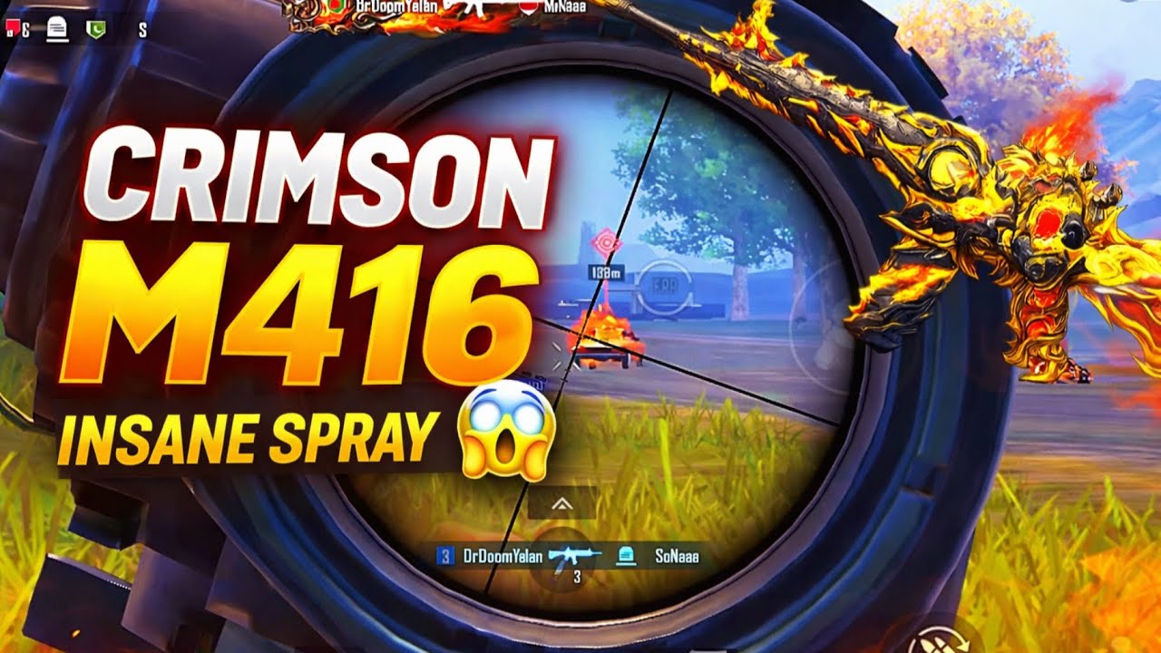 Crimson Skyblade M416 уже здесь! 😱 Полное прохождение игры | PUBG Mobile 🔥