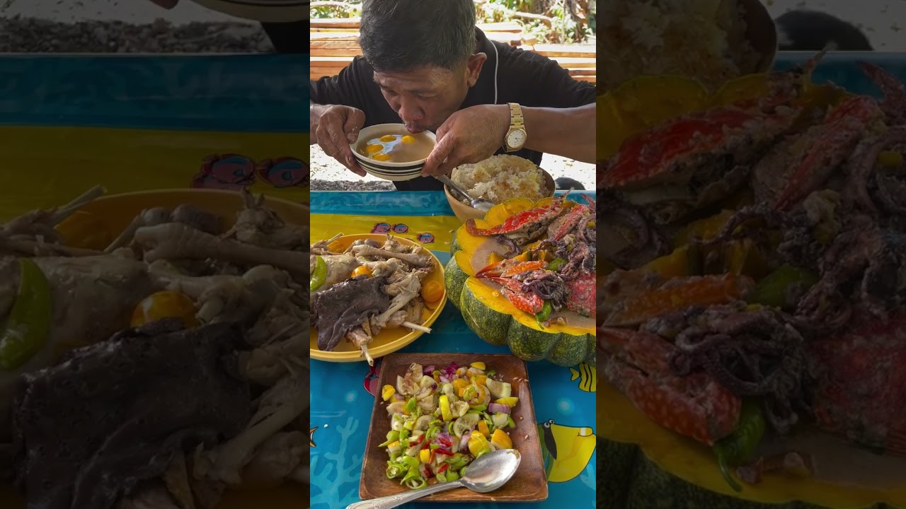 Fresh Seafood Breakfast Feast by the Beach! 🦀☀️ (Catch to Plate in 1 Hour)