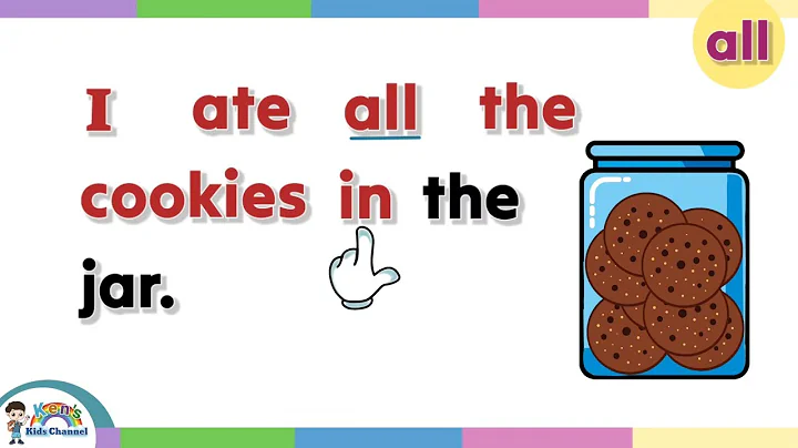 Practice Reading Simple Sentences and Stories for Nursery and Kindergarten | English Reading Lesson