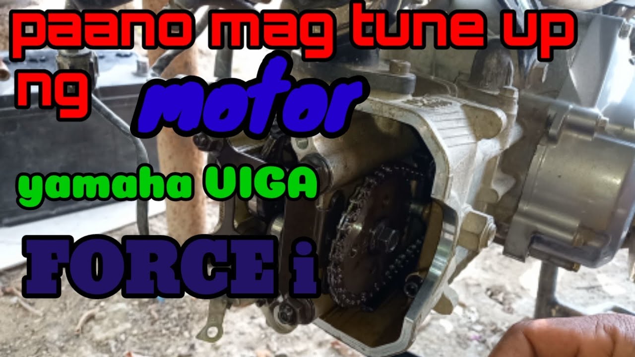paano mag tune up ng motor (yamaha viga force i) valve clearance