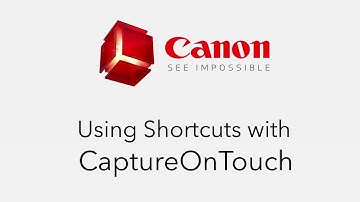 Using Shortcuts with Canon