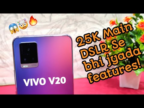 Vivo V20 - Detailed Review | 44MP 👀 Autofocus Selfie, Amoled screen, Snapdragon 720G and So On